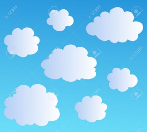 8195501-Cartoon-clouds-collection-illustration--Stock-Vector-cloud